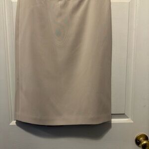 Ann Taylor Classic Ivory Pencil Skirt